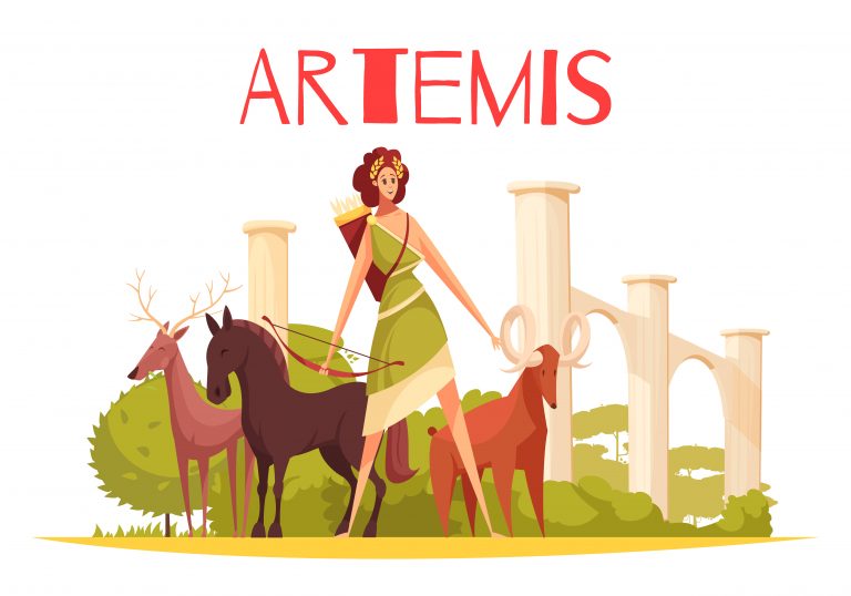 Las diosas griegas Artemisa